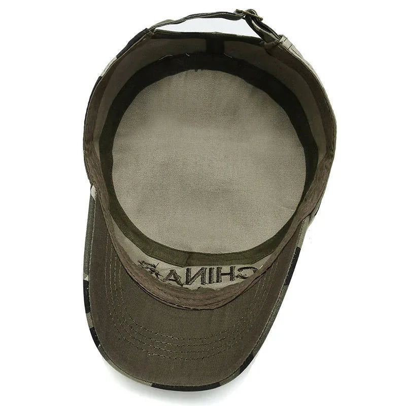 pure cotton sun hat | adjustable camouflage hat | lightweight summer hat | ultrasonic cleaning