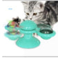 Cat Rotating Windmill Multi-Function Toys Itch Scratching Device Teeth Shining Toy Meifu Market