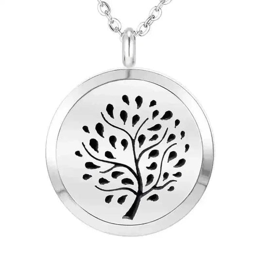 essential oil diffuser jewelry | hypoallergenic pendant necklace | personalized gift for women | energy saving