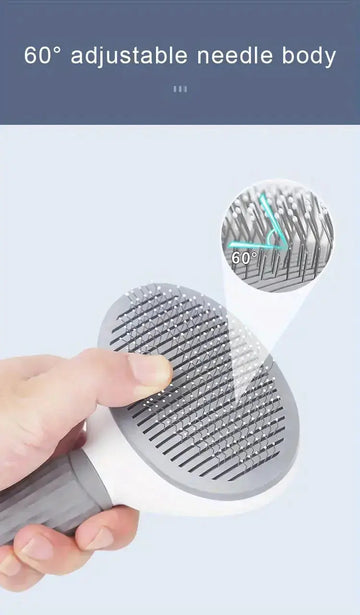 pet hair removal brush | slicker brush for dogs | cat grooming brush | ultrasonic cleaning