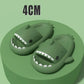 Adult's Slippers Indoor Outdoor Funny Shark Cartoon meifu market
