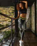 no see-through yoga pants | tummy control leggings | spider web print leggings | ultrasonic cleaning
