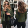 Women's PU Leather Jacket - Autumn Winter Fashion Suit Jacket Meifu Market