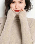 pure cashmere turtleneck sweater | 100 percent cashmere turtleneck | soft cashmere turtleneck women | ultrasonic cleaning