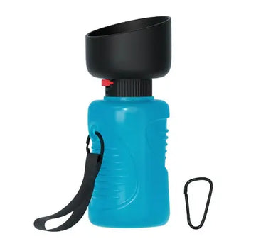 Dog Water Bottle - Foldable Travel Dispenser Portable 520ml