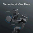 3-axis motorized phone gimbal | vlogging and content creation | travel and action video | ultrasonic cleaning