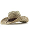 hand-woven natural grass hat | adjustable leather hatband | wide-brim sun protection hat | ultrasonic cleaning