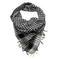 polyester houndstooth scarf | tactical neck gaiter | arabic keffiyeh square scarf | energy saving