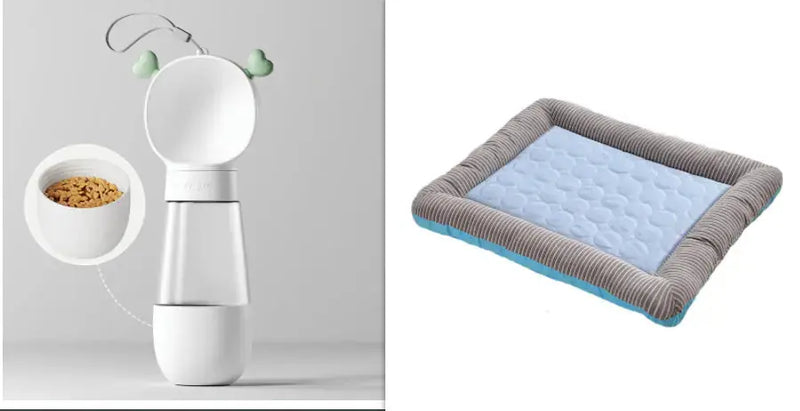 Pet Cooling Pad Bed For Dogs Cats Puppy Kitten Cool Mat Pet Blanket Ice Silk Material Soft For Summer Sleeping Blue Breathable Meifu Market