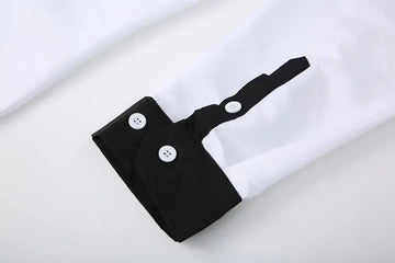 A Handsome Business And Fashionable Long-sleeved Shirt With Contrasting Colors For A Teenage Man Meifu Market