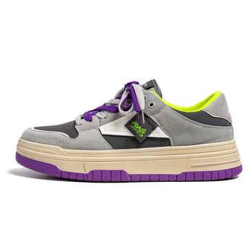 Breathable Leisure Hong Kong Style Retro Men's Shoes