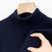 non-scratch merino wool | thermal turtleneck sweater | heavyweight knit sweater | ultrasonic cleaning