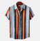 quick-dry polyester shirt | breathable linen blend fabric | short sleeve button down | energy saving