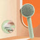 Groom Your Pet With Ease: 1pc Pet Grooming Brush With Stainless Steel Teeth & Dematting Comb For Dogs & Cats Grey - scale ...