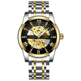 automatic mechanical movement | stainless steel case | 50m waterproof rating | energy saving