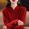 womens cashmere cardigan | chinese retro buckle cardigan | soft cashmere sweater | energy saving