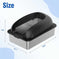 Stainless Steel Cat Litter Box with Lid - XL for Large Cats + Mat Meifu Market