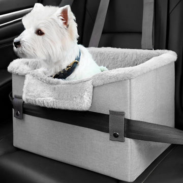 Portable Small Dog Car Seat Dog Booster Seat For Car With Clip-On Safety Leash Perfect For Small Pets Pet Products Meifu Market