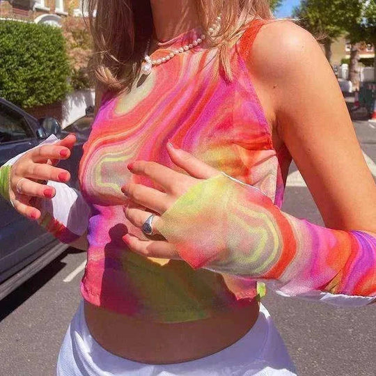 sexy crop tank top | letter graphic print top | womens fitted tank top | energy saving