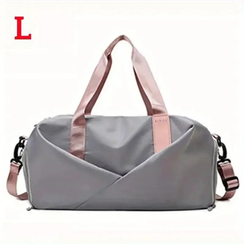 ultra-lightweight duffel bag | large capacity sports bag | durable zipper travel bag | ultrasonic cleaning