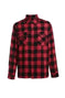 A Long-sleeved Pocket Checked Shirt With A Lapel For Young Men In Autumn And - view 7 (material: cotton, denim | color:...