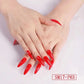 long-lasting gel material | extra long almond nails | salon-quality nail patches | ultrasonic cleaning