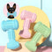 Dog Chew Toy Dogs Teeth Cleaning Toys Indestructible TPR Chewing Bite Resistant Teething Toys Pet Products Green - dog che...