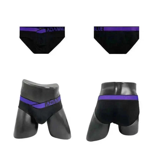 mens triangle v belt | laser gradient belt | adjustable elastic waistband | energy saving