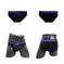 mens triangle v belt | laser gradient belt | adjustable elastic waistband | energy saving