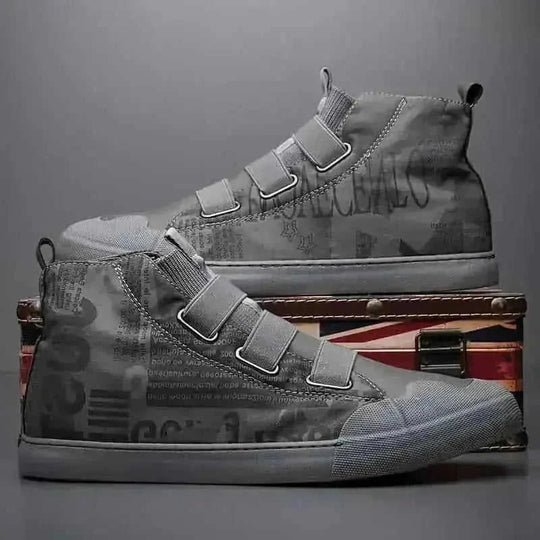 military-grade canvas construction | high-top ankle support | durable rubber outsole | energy saving