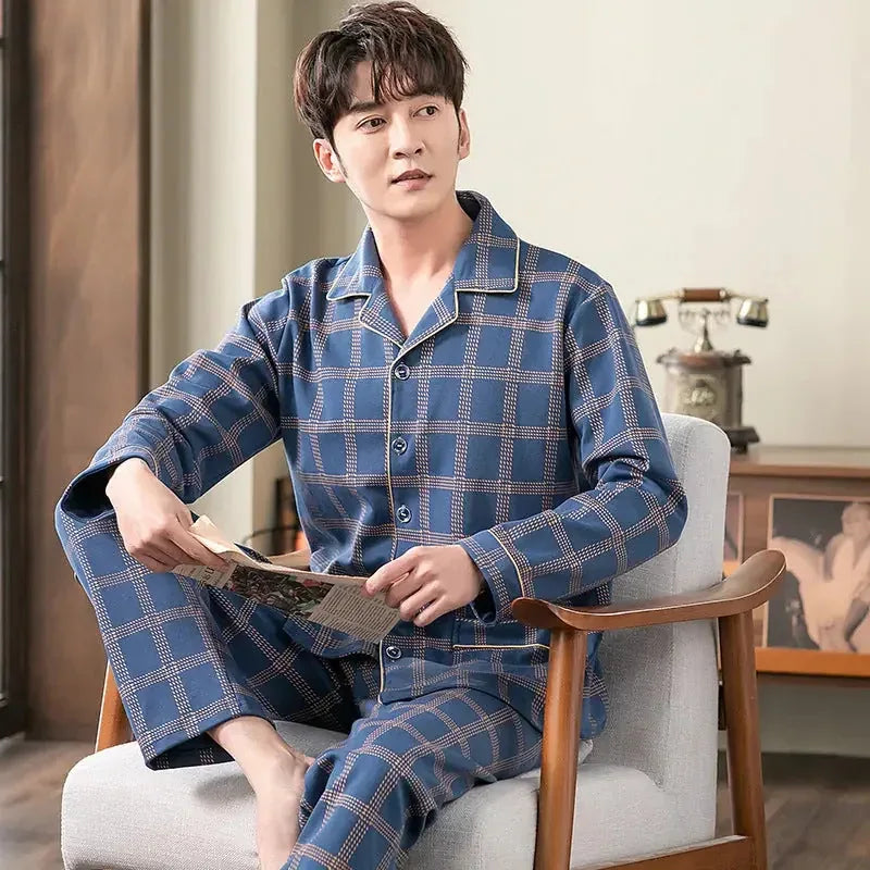 Cardigan Can Be Worn Outside Dad Wear Homewear Suit - Meifu Market