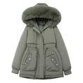 faux fur collar coat | waterproof winter coat | longline puffer jacket | energy saving