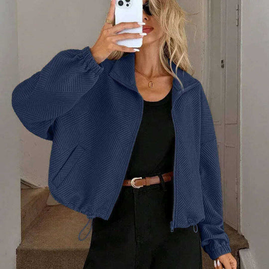 Women's Loose Baseball Uniform Coat Meifu Market