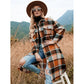 Coat Side Slit Lapel Loose Wool Meifu Market