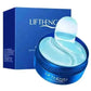 60pcs Jellyfish Collagen Eye Patch for Hydrating Dry Eye Skin - side view (pattern: check)