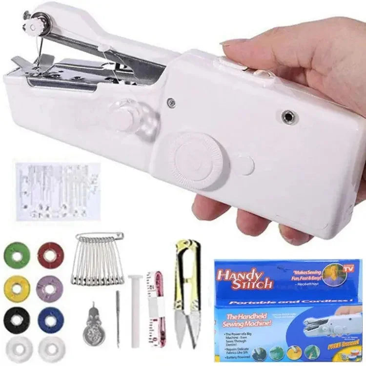 handheld sewing machine | portable mini sewing machine | battery operated sewing machine | ultrasonic cleaning