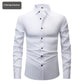 four-way stretch fabric | moisture-wicking long sleeve shirt | slim fit stretch shirt | energy saving