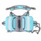 heavy-duty nylon dog backpack | large dog carrier for hiking | spacious dog backpack for camping | energy saving