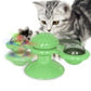 Cat Rotating Windmill Multi-Function Toys Itch Scratching Device Teeth Shining Toy Meifu Market