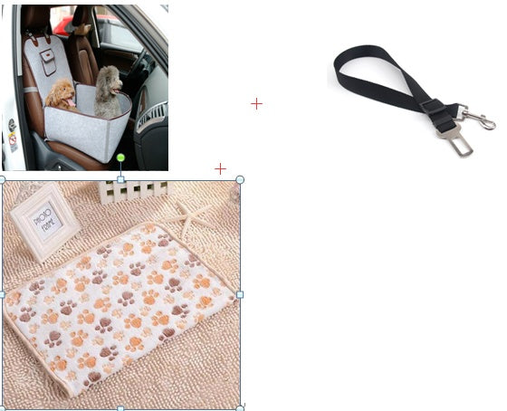Retro Dual-purpose Pet Car Mat Front Seat Cushion Meifu Market