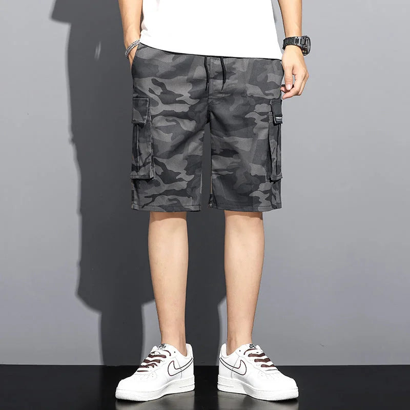 summer camouflage shorts | 5-point workwear shorts | breathable fabric shorts | ultrasonic cleaning