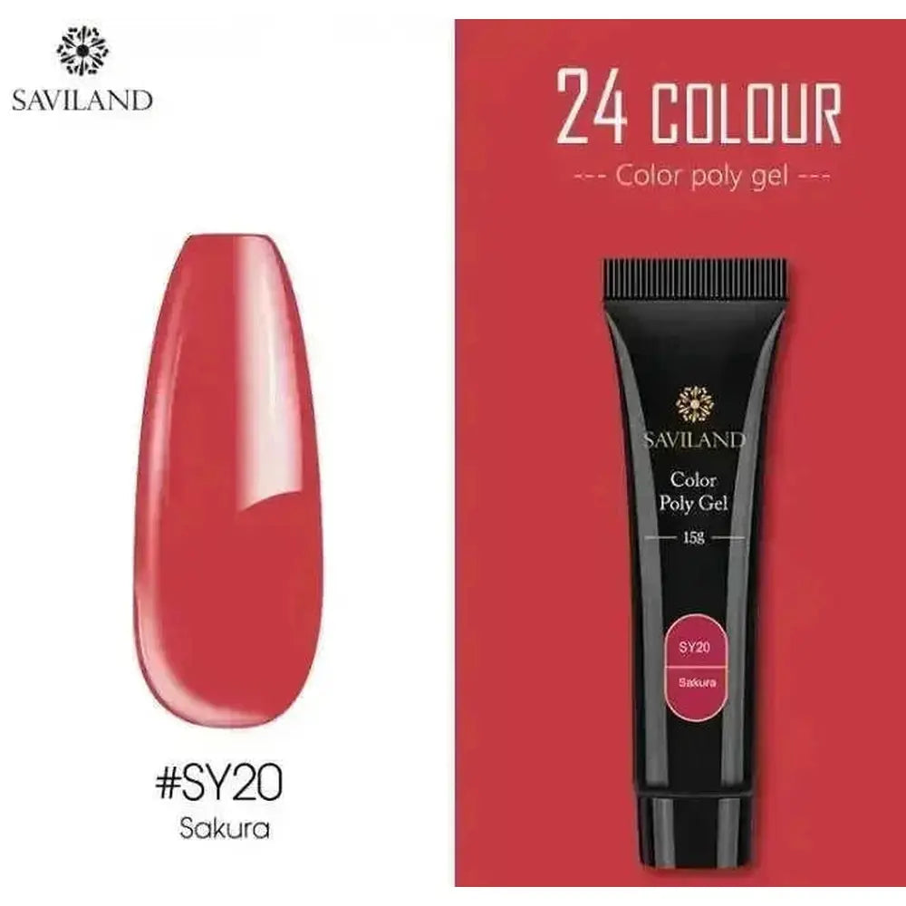 15g nail colored crystal extension glue SY12 - available style options