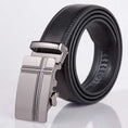 genuine leather belt | automatic buckle belt | adjustable leather belt | energy saving