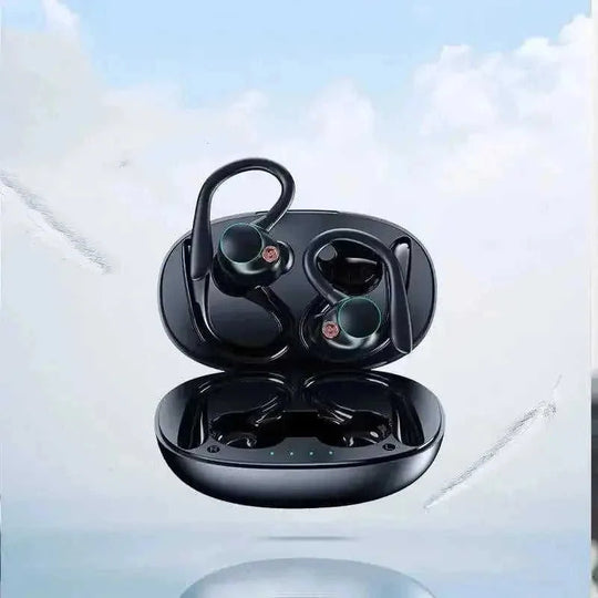 wireless earbuds with charging case | ipx8 waterproof rating | 48-hour total battery life | energy saving