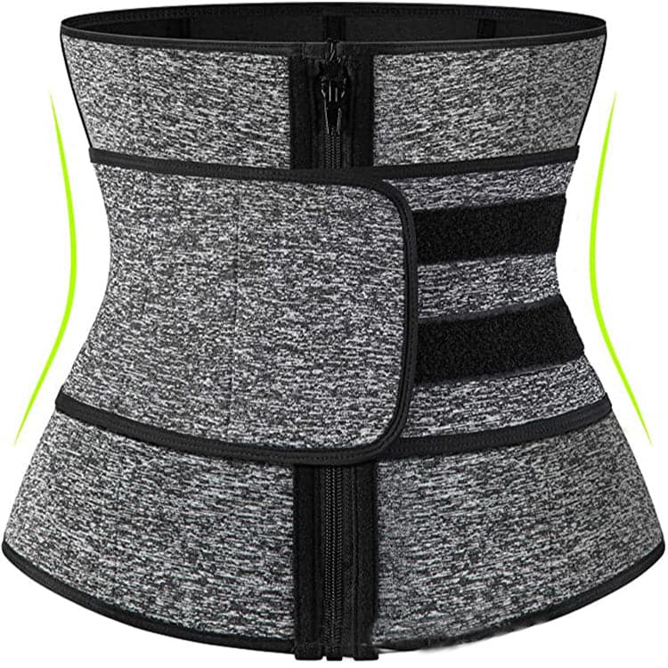 Tummy Sweat Shapewear Bodysuits Women Waist Trainer Slimming 2-3 Belts Workout Shaper Corset Meifu Market