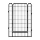 6 Panels Heavy Duty Metal Playpen With Door 39.37 H Dog Fence Pet Exercise Pen For Outdoor, Indoor Meifu Market
