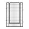 6 Panels Heavy Duty Metal Playpen With Door 39.37 H Dog Fence Pet Exercise Pen For Outdoor, Indoor - view 9 (pattern: check)