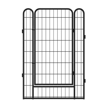 6 Panels Heavy Duty Metal Playpen With Door 39.37 H Dog Fence Pet Exercise Pen For Outdoor, Indoor Meifu Market