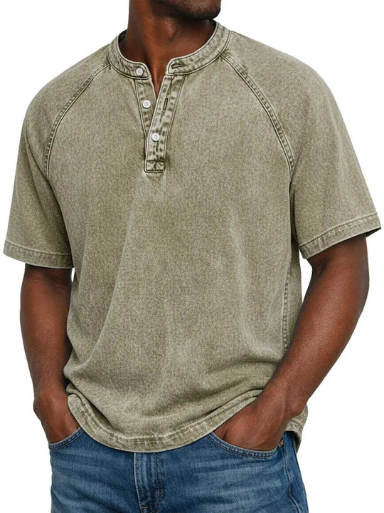 Distressed Crewneck Short-sleeve T-shirt XL - available style options