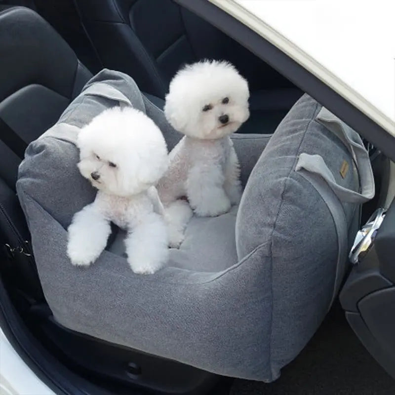 Pet Dog Car Carrier Seat Waterproof Basket Portable Car Seat Safety Travelling Mesh Hanging Bags Breathable Beds & Sofas Meifu Market